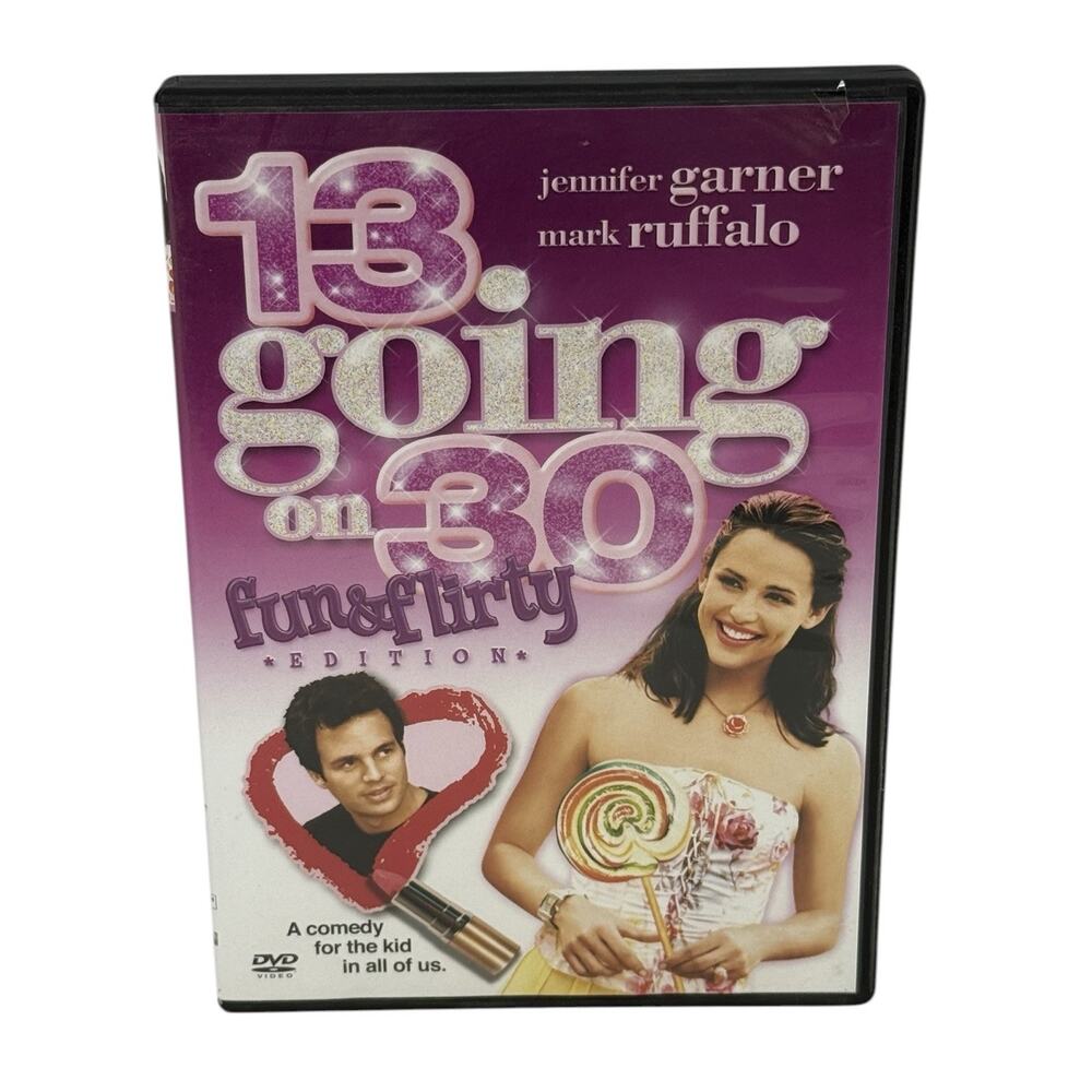 Jennifer Garner - 13 Going on 30 Movie DVD 2004 Sony Pictures Romance Comedy
